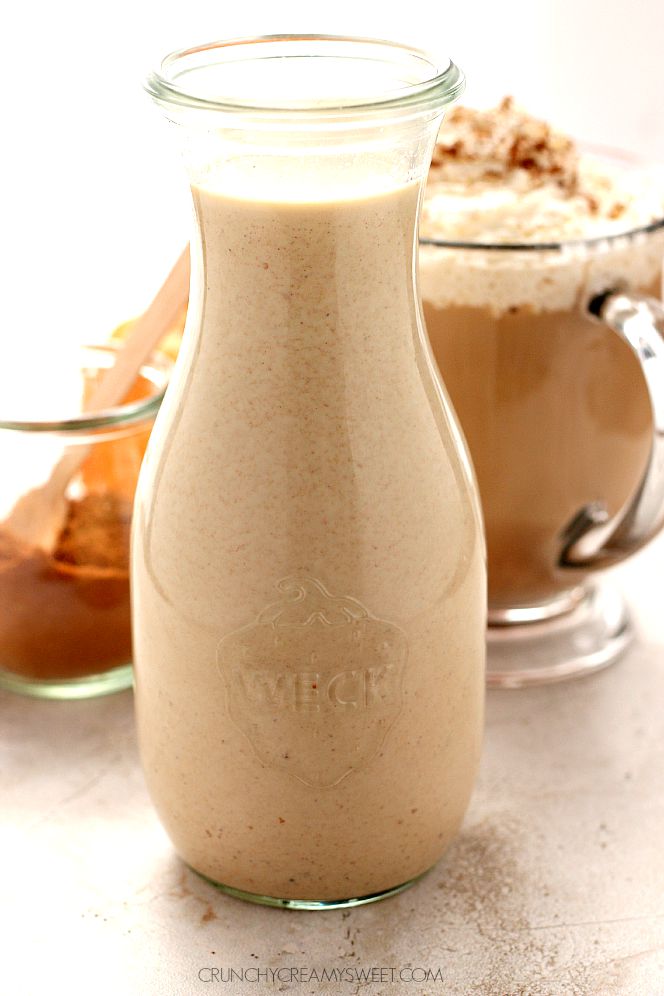 Homemade Cinnamon Roll Coffee Creamer My Kitchen Pasta