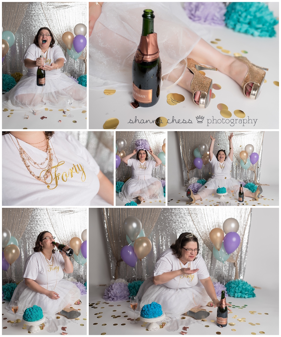 Shanna Chess Photography Eugene, Oregon Cake Smash Photographer