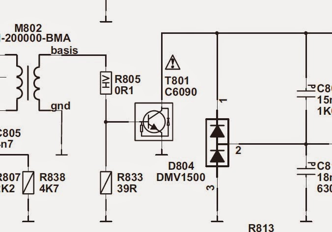 Ingin Berbagi Ilmu dan Pengalaman: Skema C6090 Transistor Horizontal TV ...