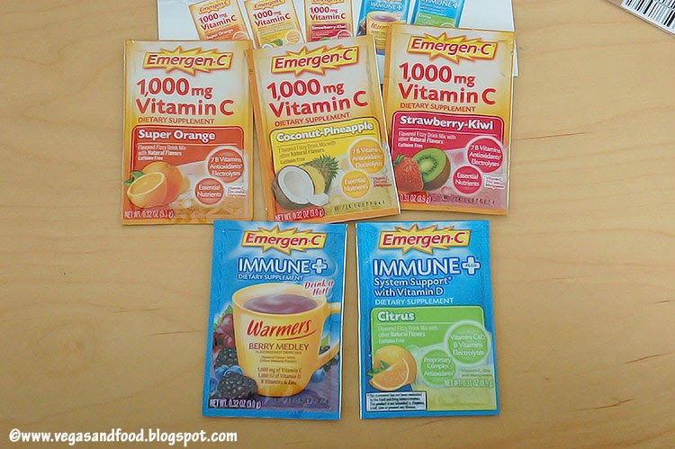 Emergen-C Vitamin Drink Mix - Vegas and Food