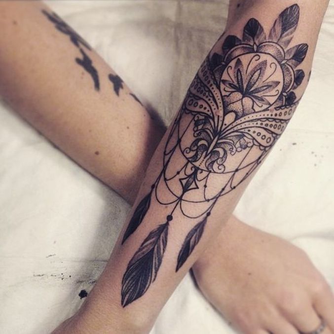 Tatuajes para mujeres en el brazo Las mejores ideas [FOTOS] Ella  - Tatuajes En El Brazo Para Mujer