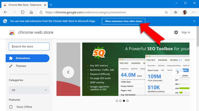 how to download google chrome from microsoft store