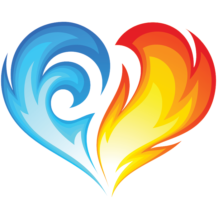 fire heart clipart - photo #15