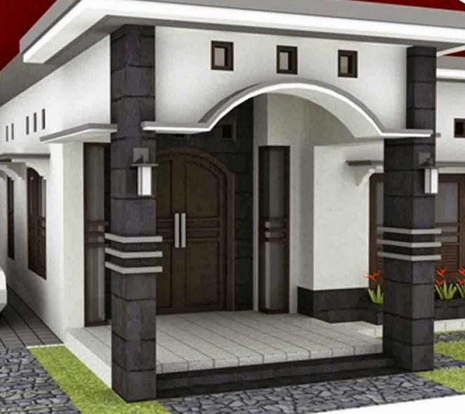 15 Desain Teras Depan  Rumah  Minimalis 