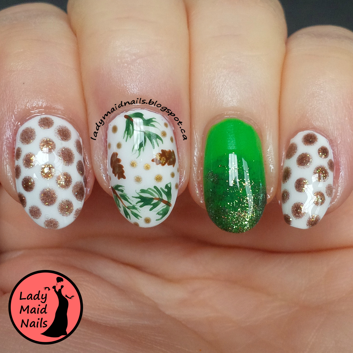 Lady Maid Nails Pine Nails