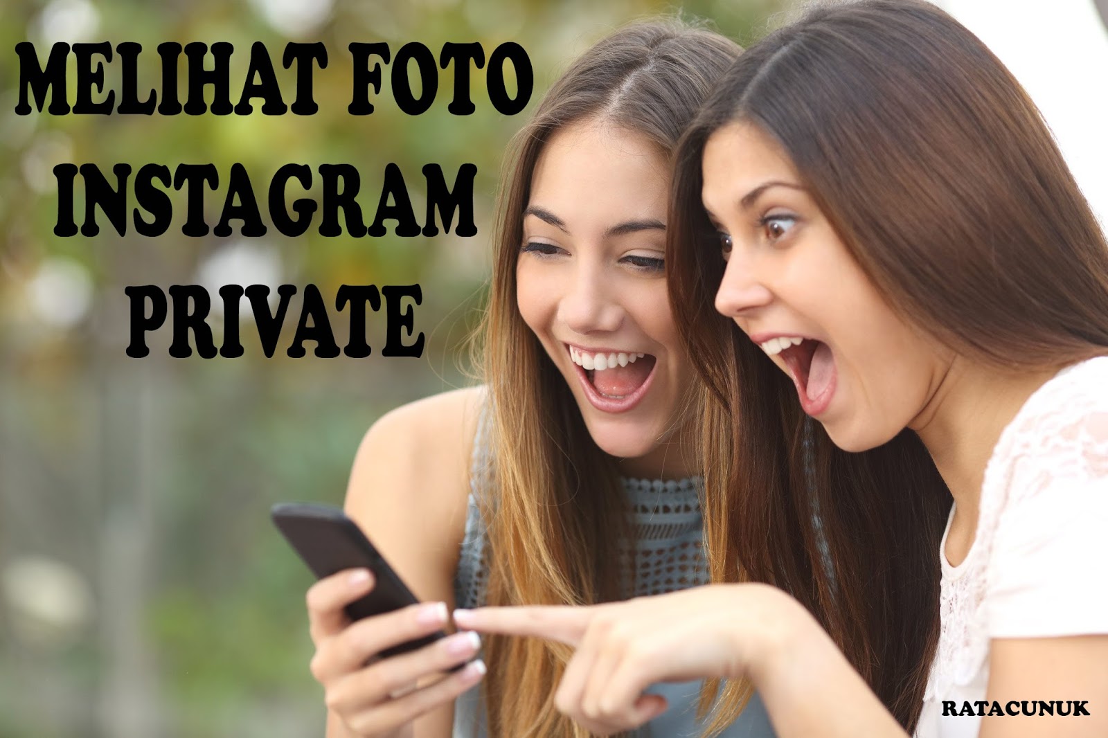 Cara Untuk Melihat Foto Akun Instagram Private atau Terkunci | RATACUNUK