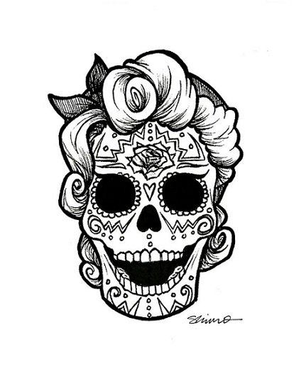Featured image of post The Best 13 Dibujos De Calaveras Mexicanas