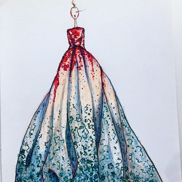 Dresses for Girl | Uk Top Dresses: Stunning Prom Dresses Illustration ...