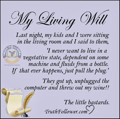 My Living Will Quotes
