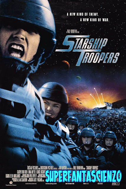 Starship Troopers Fanteria dello Spazio recensione poster