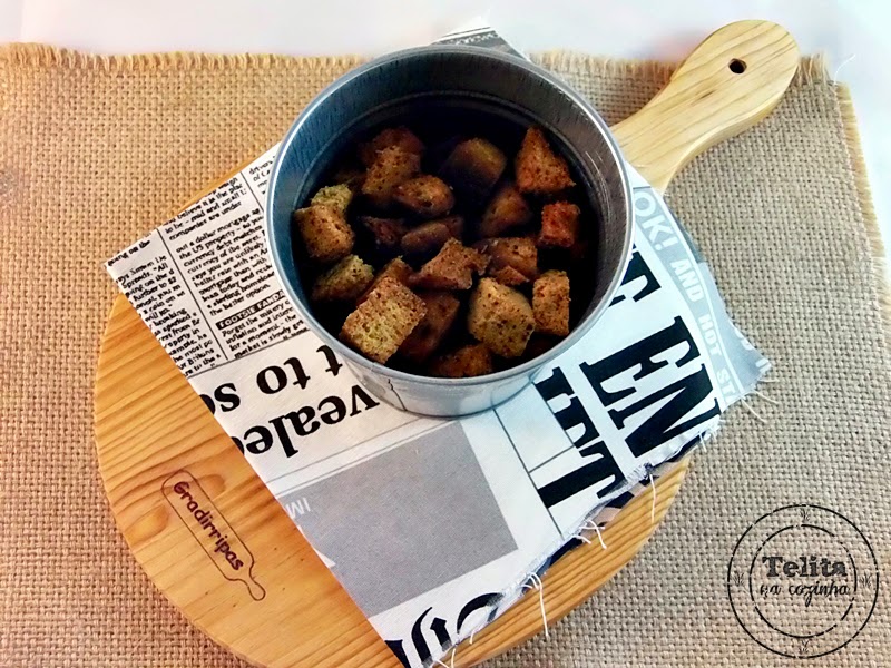 croutons caseiros
