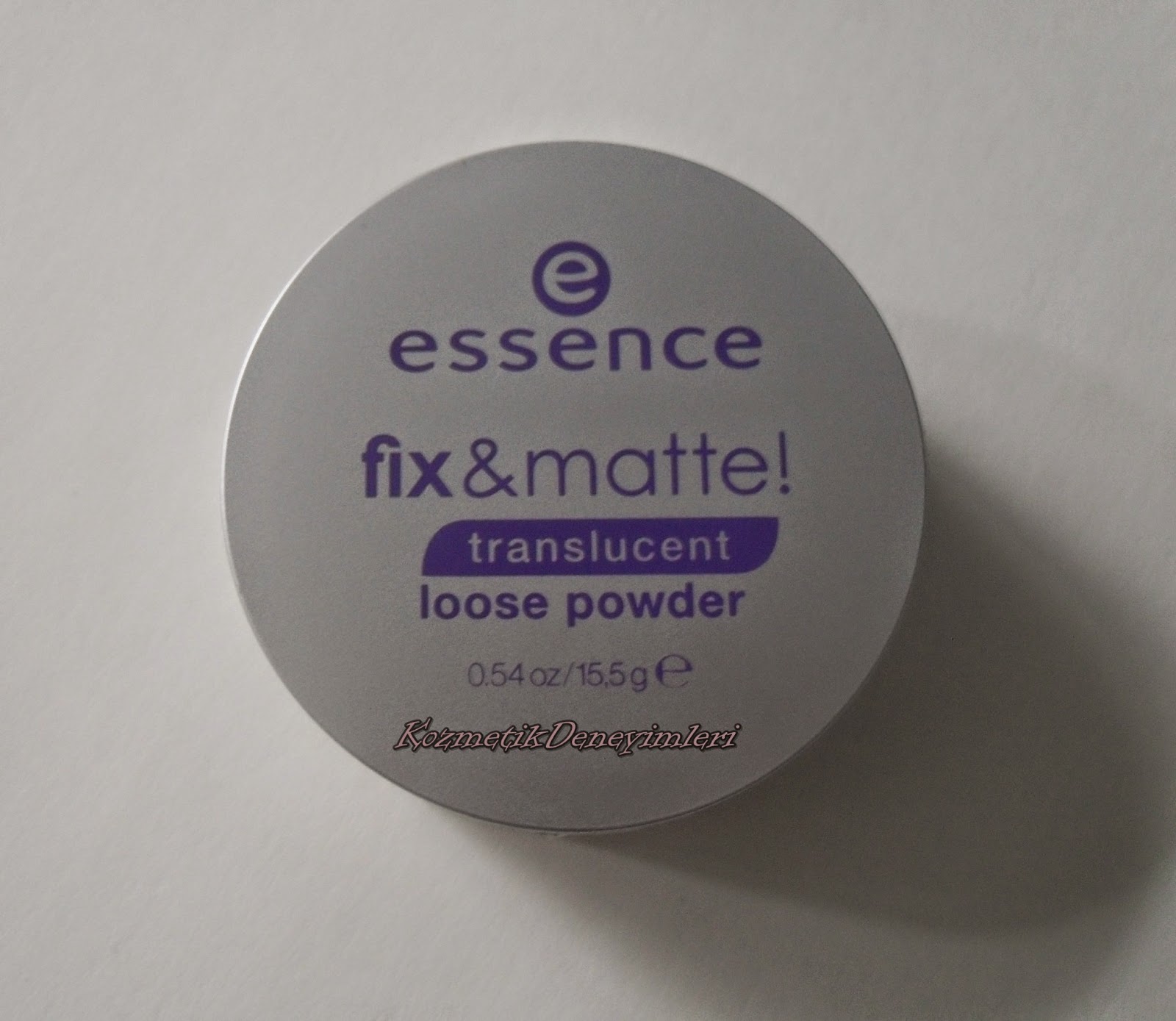 Essence Fix last Loose Powder. Essence fix