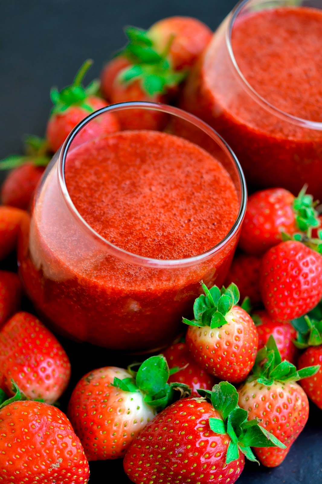 Sara's Kitchen My Very Berry Strawberry Juice عصير الفراولة والتوت