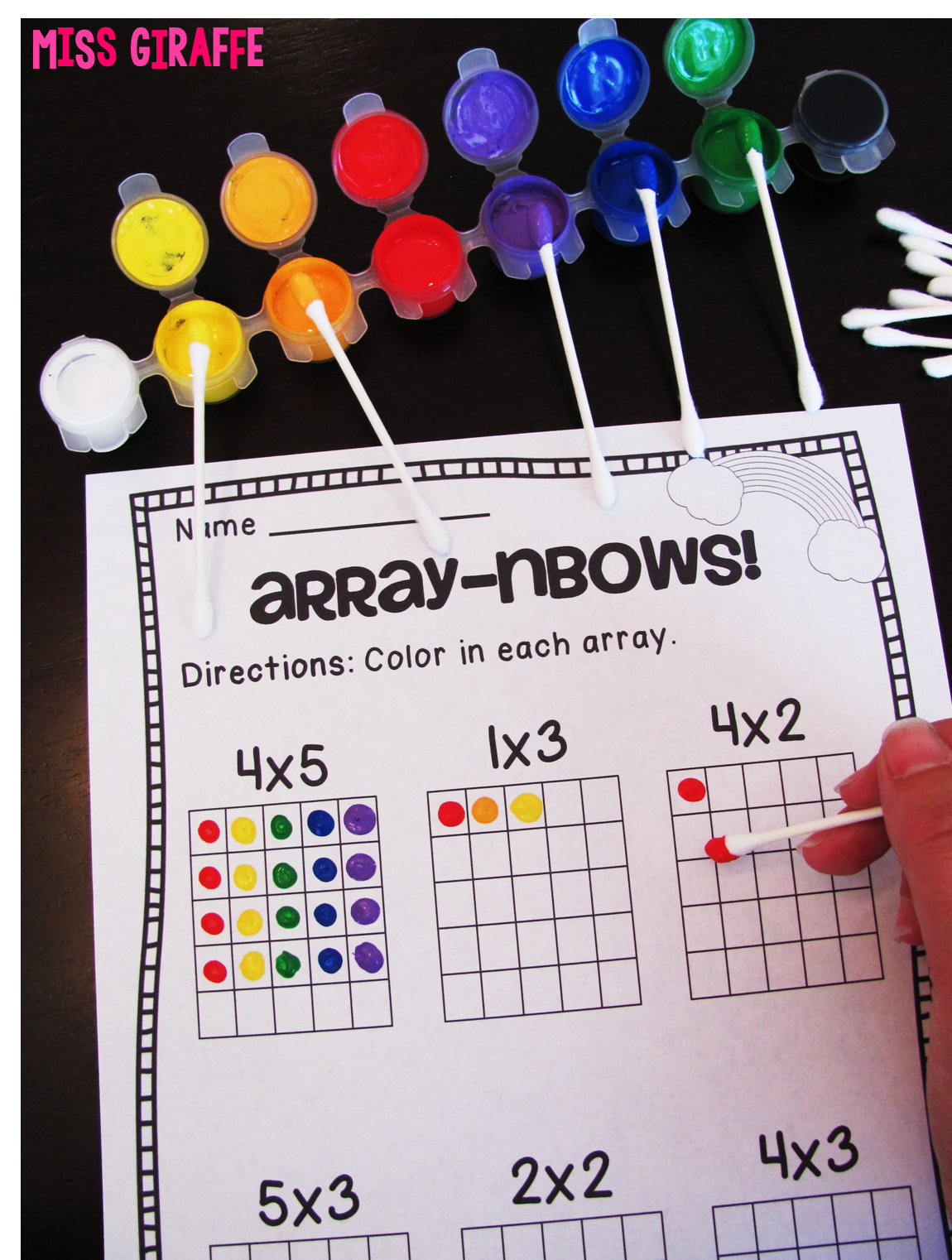 Miss Giraffe's Class: How to Teach Arrays