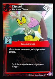 My Little Pony Discord, Master of Chaos Absolute Discord CCG Card