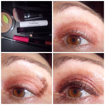 maquillaje de ojos marron