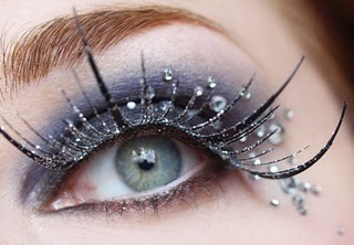 Gorgeous Bridal Stoned and Glittery Eye Makeup