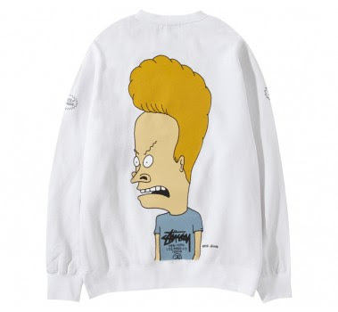 stussy x beavis and butthead