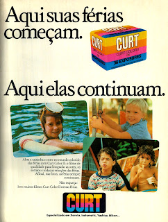 propaganda filmes Curt - Color II - 1979.  os anos 70; propaganda na década de 70; Brazil in the 70s, história anos 70; Oswaldo Hernandez;