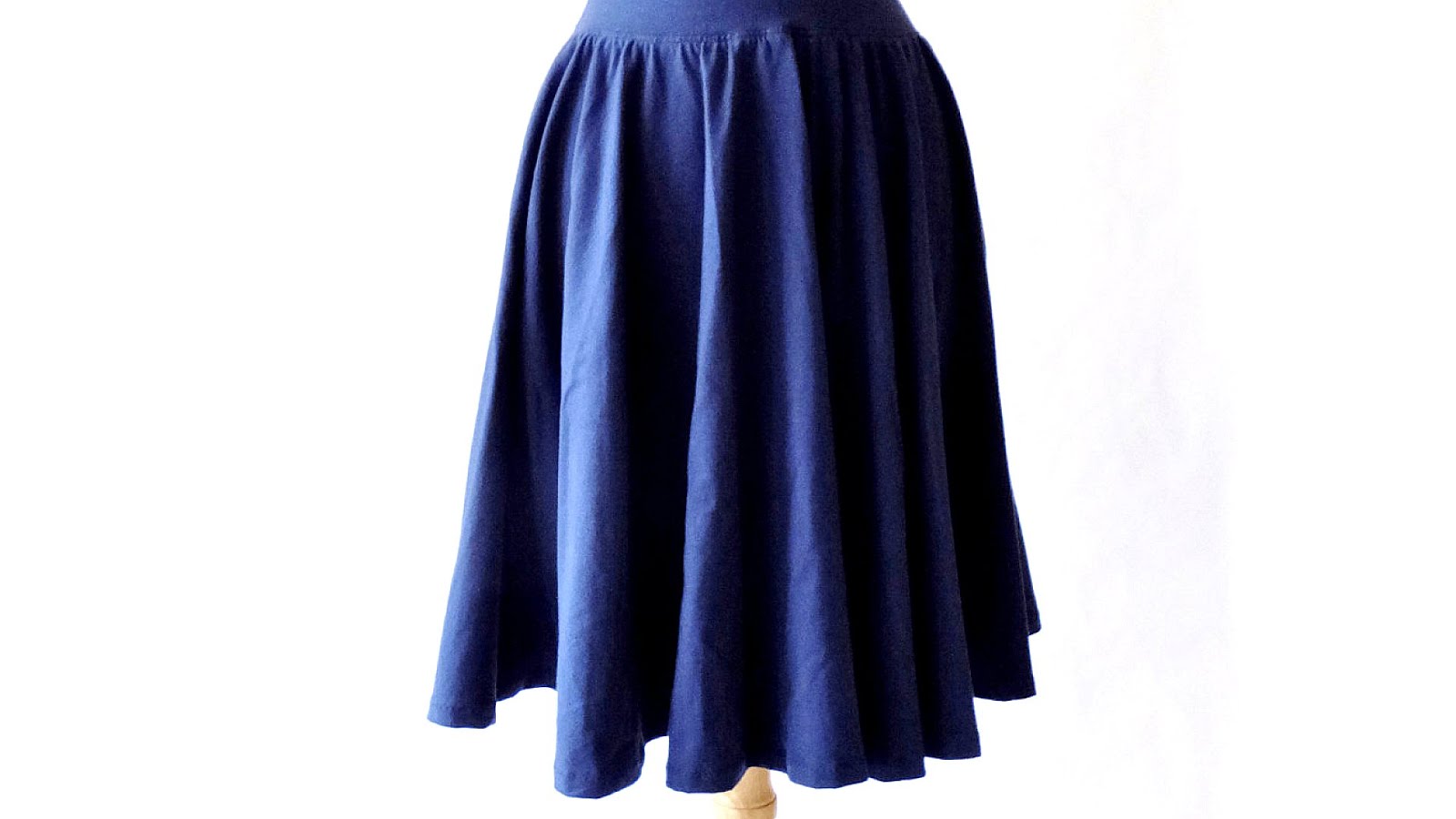 Cotton Knee Length Skirt - Knee Choices