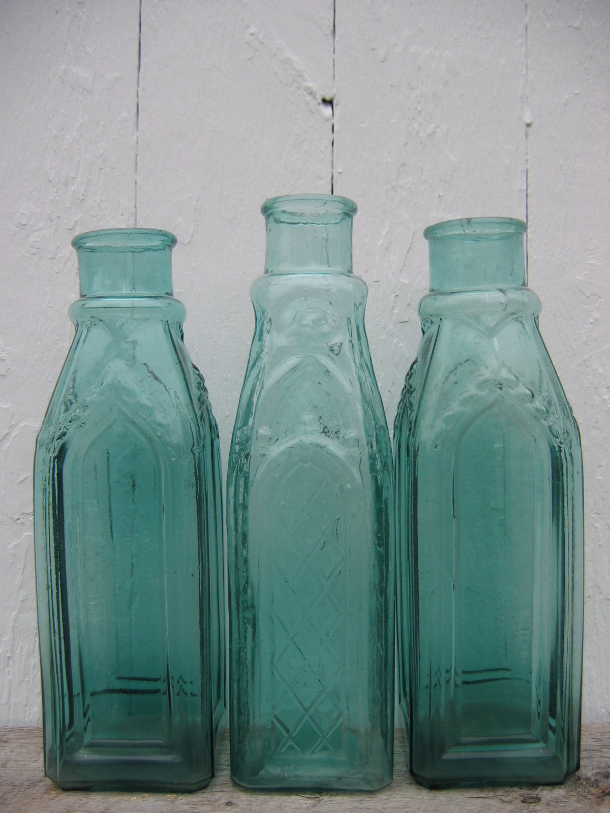 The Chimney Cupboard Peggy's Cathedral Pickle Bottles