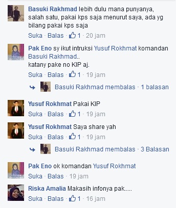 Pakai Nomor KPS atau KIP? Pakai Nomor KPS atau KIP?