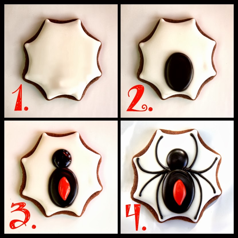 Halloween Spider Cookies