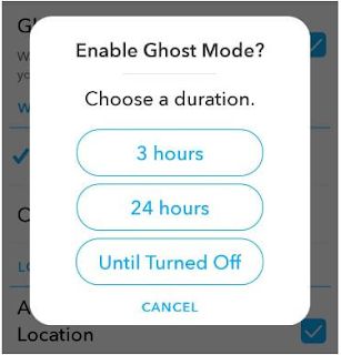 Cara mengaktifkan Ghost mode (mode Hantu) di Snapchat android untuk menyembunyikan lokasi pemetaan snap Anda 