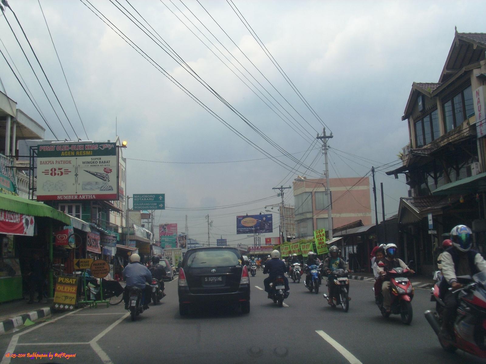 malioboro pasar pariwisata: Jalan Mataram sampai Hotel AKUR