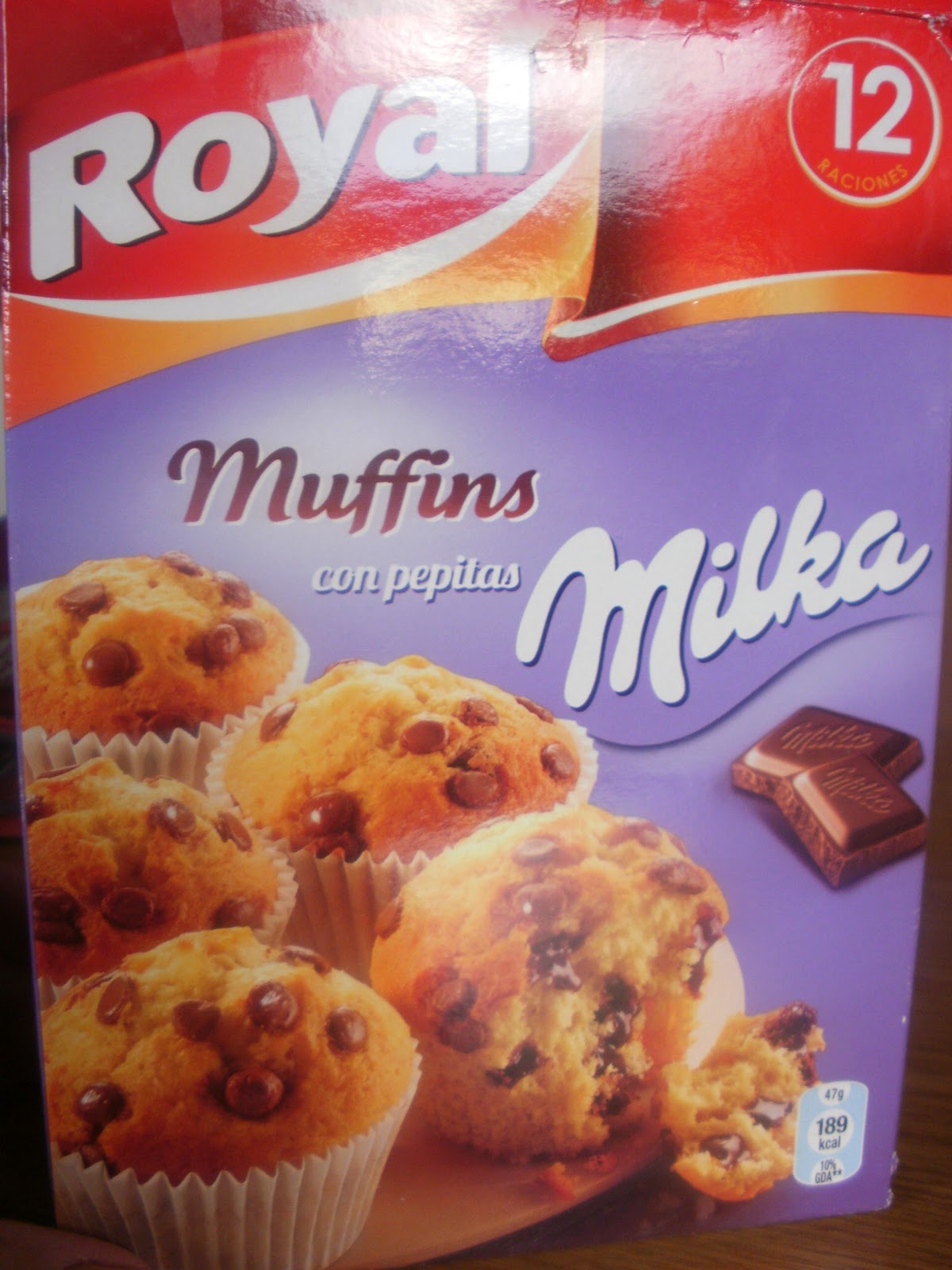 kreARTiana: Milka-Muffins
