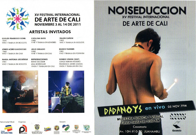 NOISEDUCCION-XV FESTIVAL INTERNACIONAL DE ARTE DE CALI