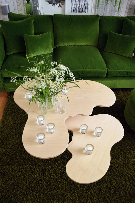 Iittala, Alvar Aalto-vasformade bord | idé och utförande: Erik Mäki