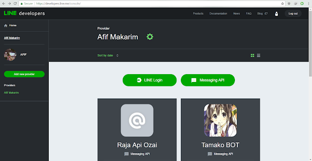line bot, line messaging api, tutorial line bot