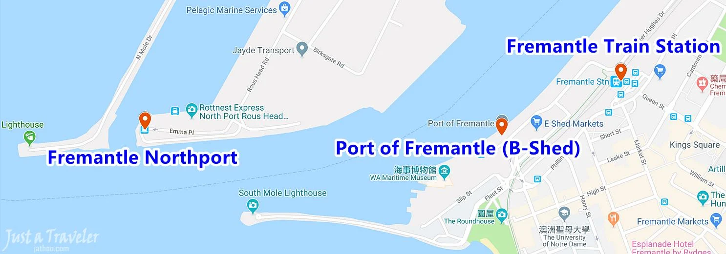 澳洲-西澳-伯斯-景點-羅特尼斯島-Rottnest Island-渡輪-Fremantle-港口-推薦-自由行-交通-旅遊-遊記-攻略-行程-一日遊-二日遊-必玩-必遊-Perth
