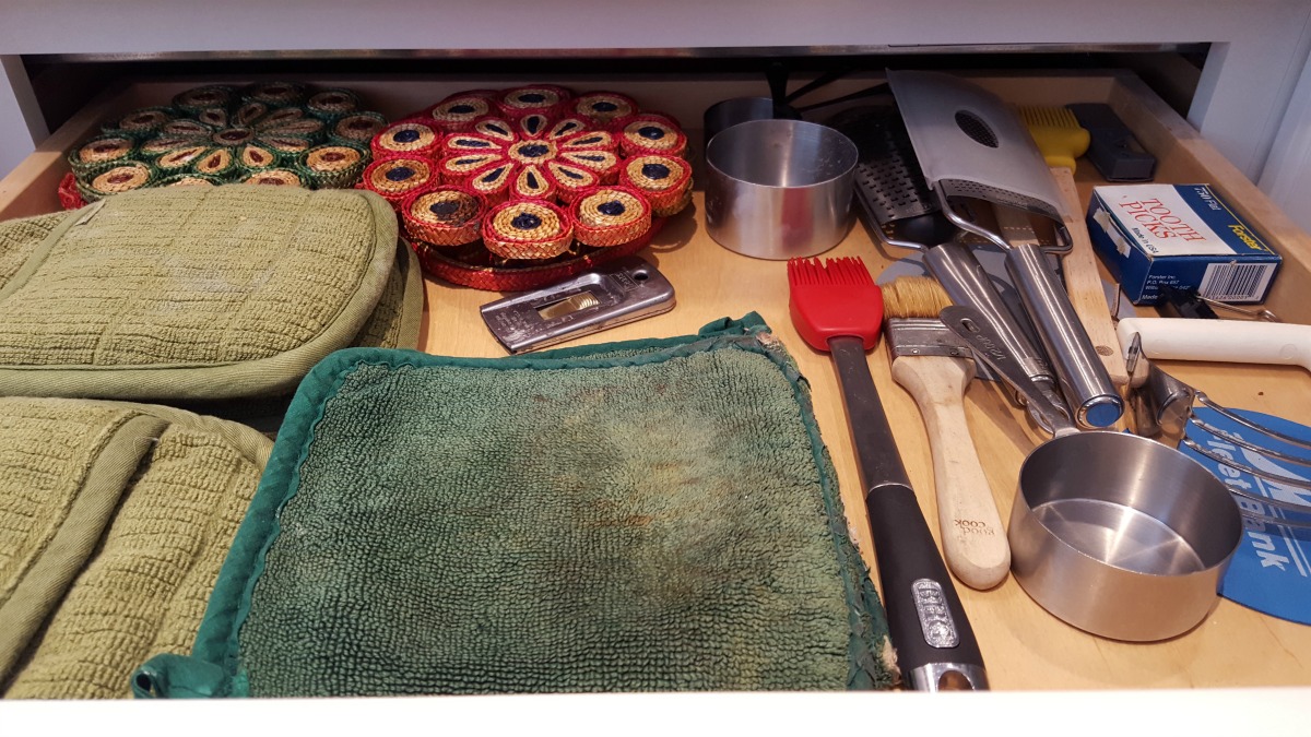 Tips to Conquer Your Messy Kitchen Junk Drawer JustOneDonna