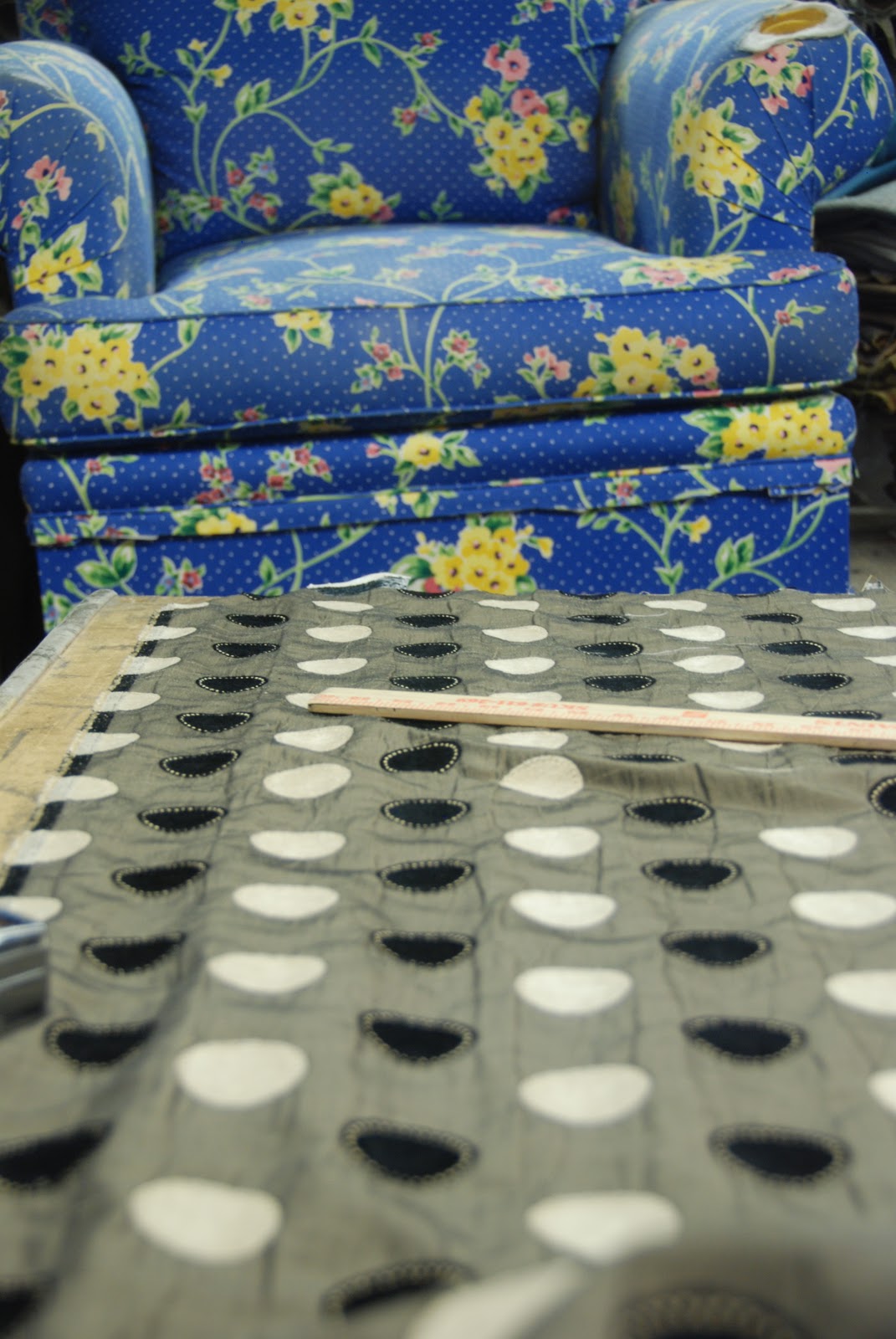 Pollins of Napa: Polka Dot Chairs