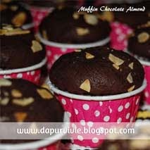 Muffin Cokelat Almond