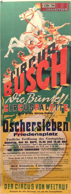 Circus Busch die Bunte circuspalette , der circus von Weltruf