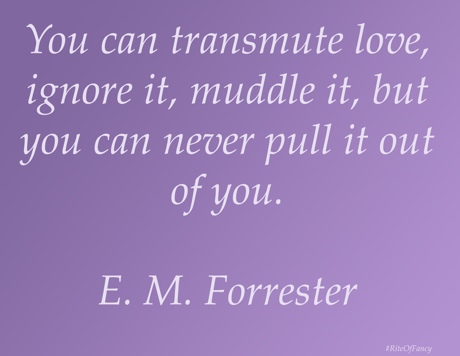 A Book To Read And Love A Room With A View E M Forrester
