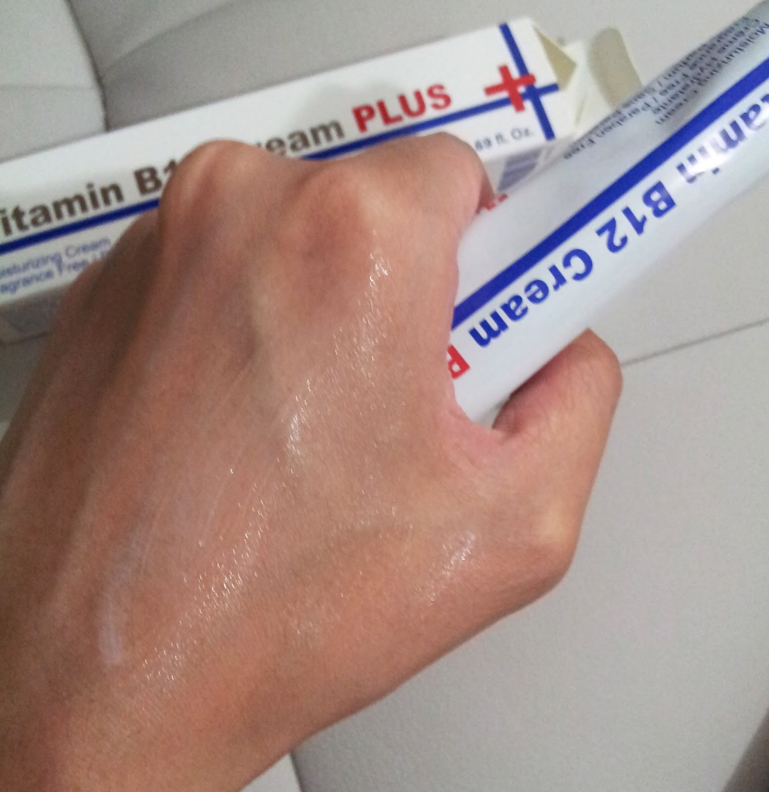 Y.O.K.Odesign 設計, 化妝扮靚 blog Switzerland Vitamin B12 cream Plus 瑞士維他命B12深層加倍保濕面霜