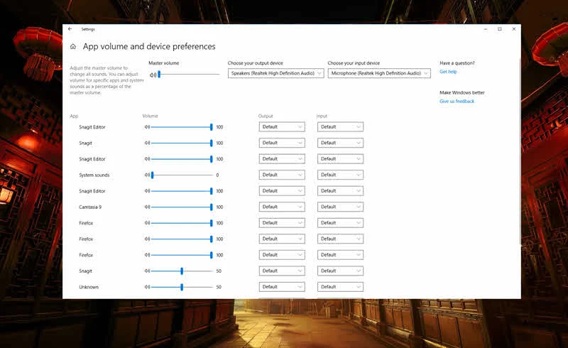 Customize your audio experience in Windows 10 to best fit your needs and preferences