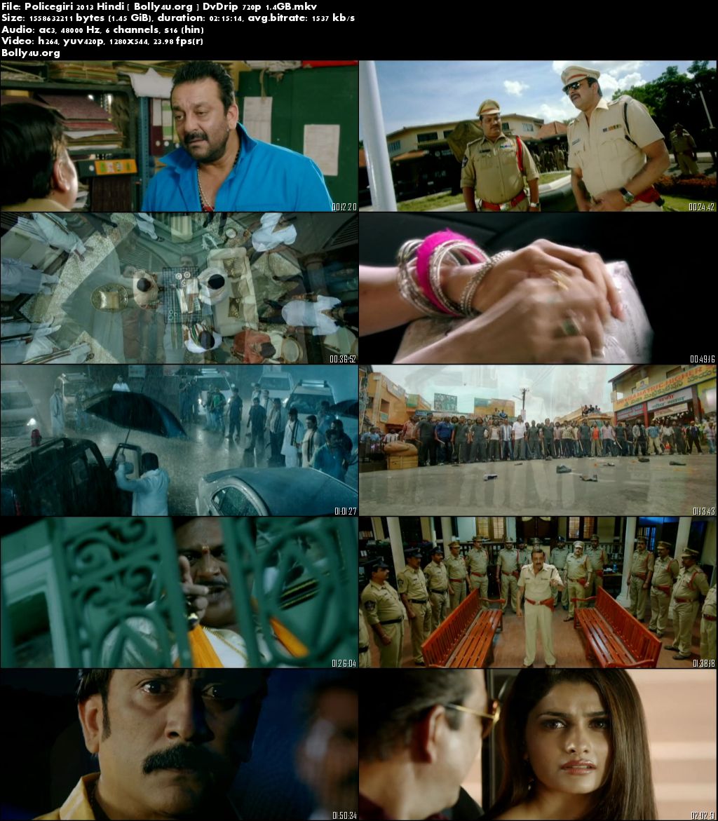 Policegiri 2013 DVDRip 400MB Full Hindi Movie 480p Download