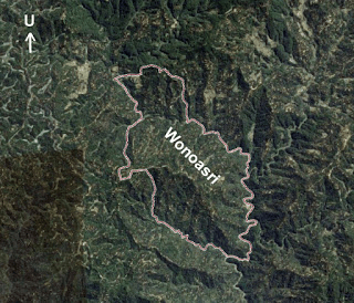 Peta Batas Wilayah Desa Wonoasri 