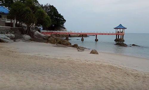 wisata pantai pulau bangka tanjung pesona