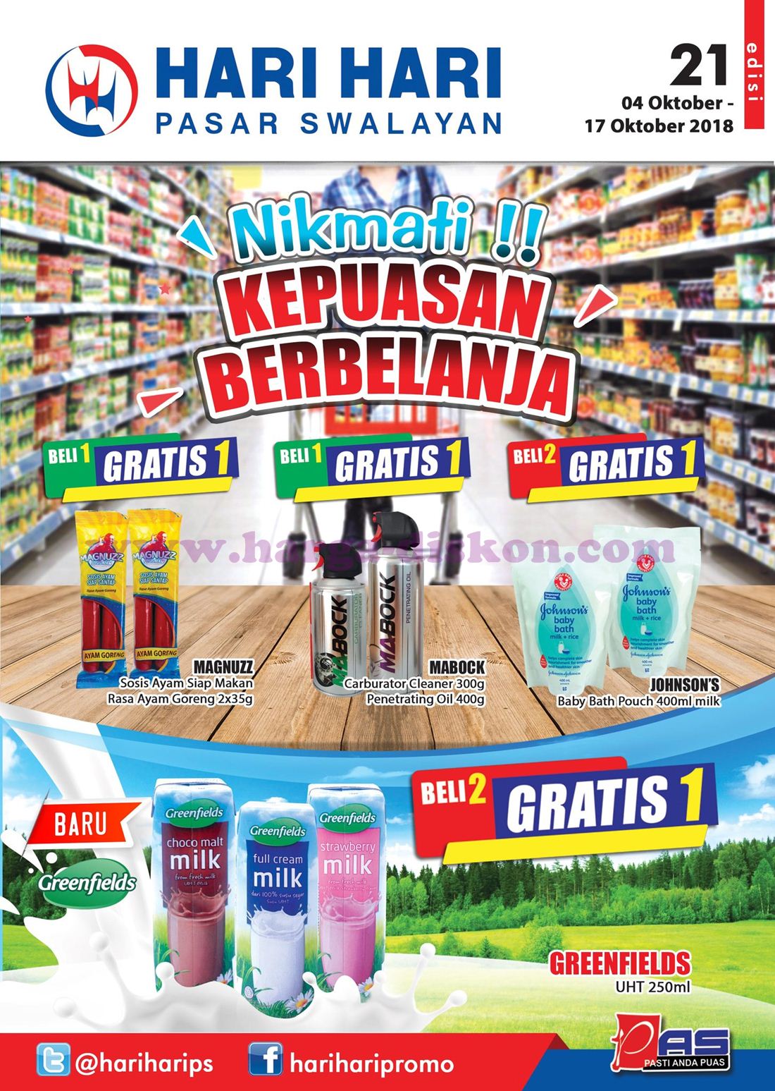 Katalog Harga dan Promo HARI HARI Swalayan Terbaru