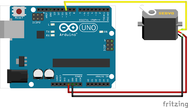 TUTORIAL KONTROL MOTOR SERVO MENGGUNAKAN ARDUINO - LAB ELEKTRONIKA