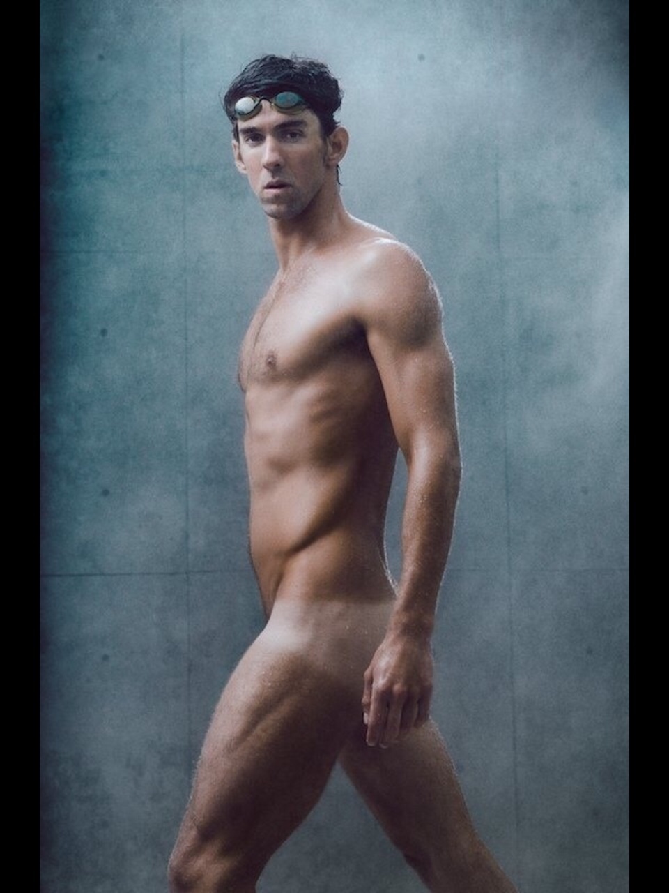Michael Phelps Naked And Huge Bulge Shots.