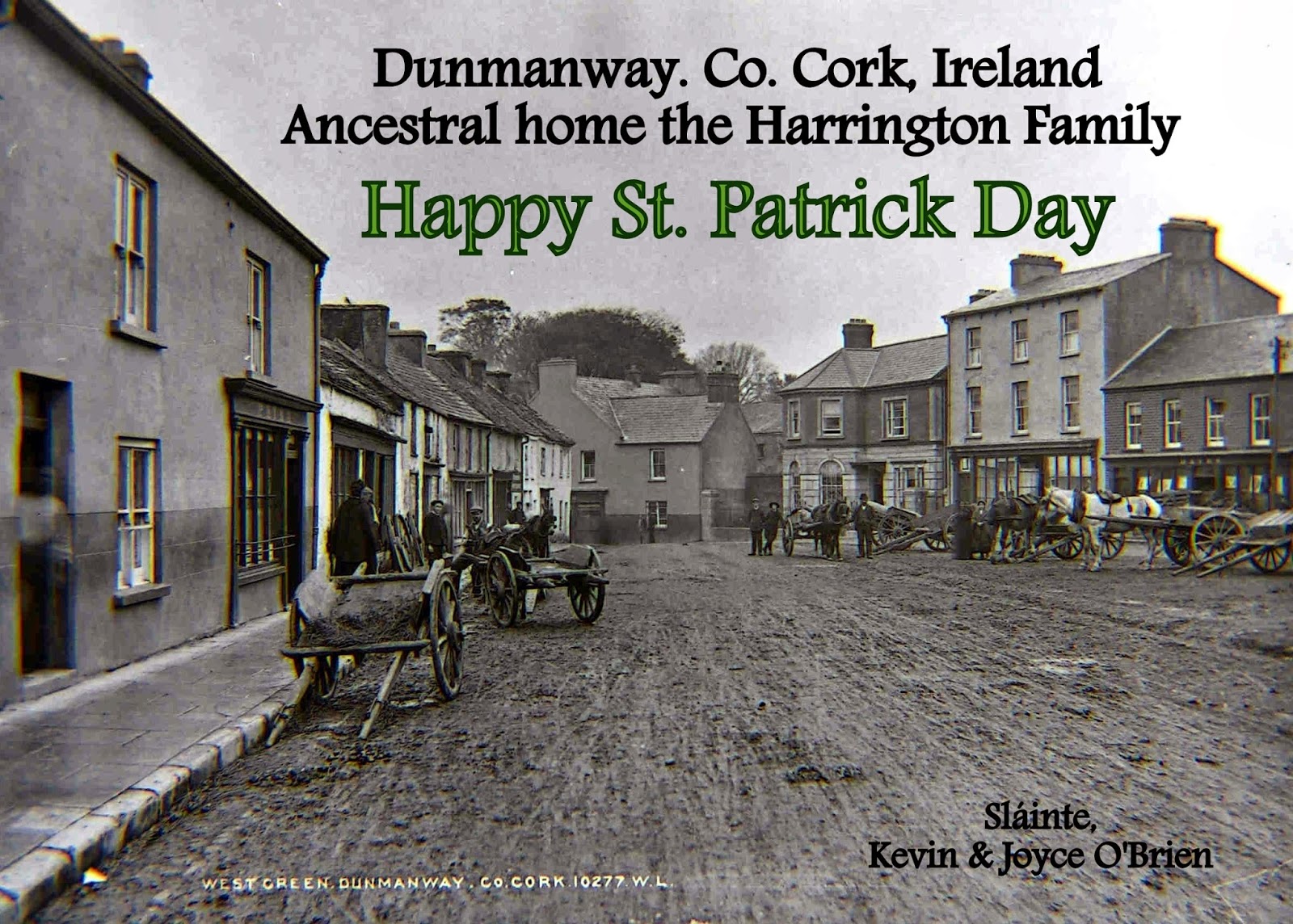 Harrington Family of Dunmanway, County Cork, Ireland
