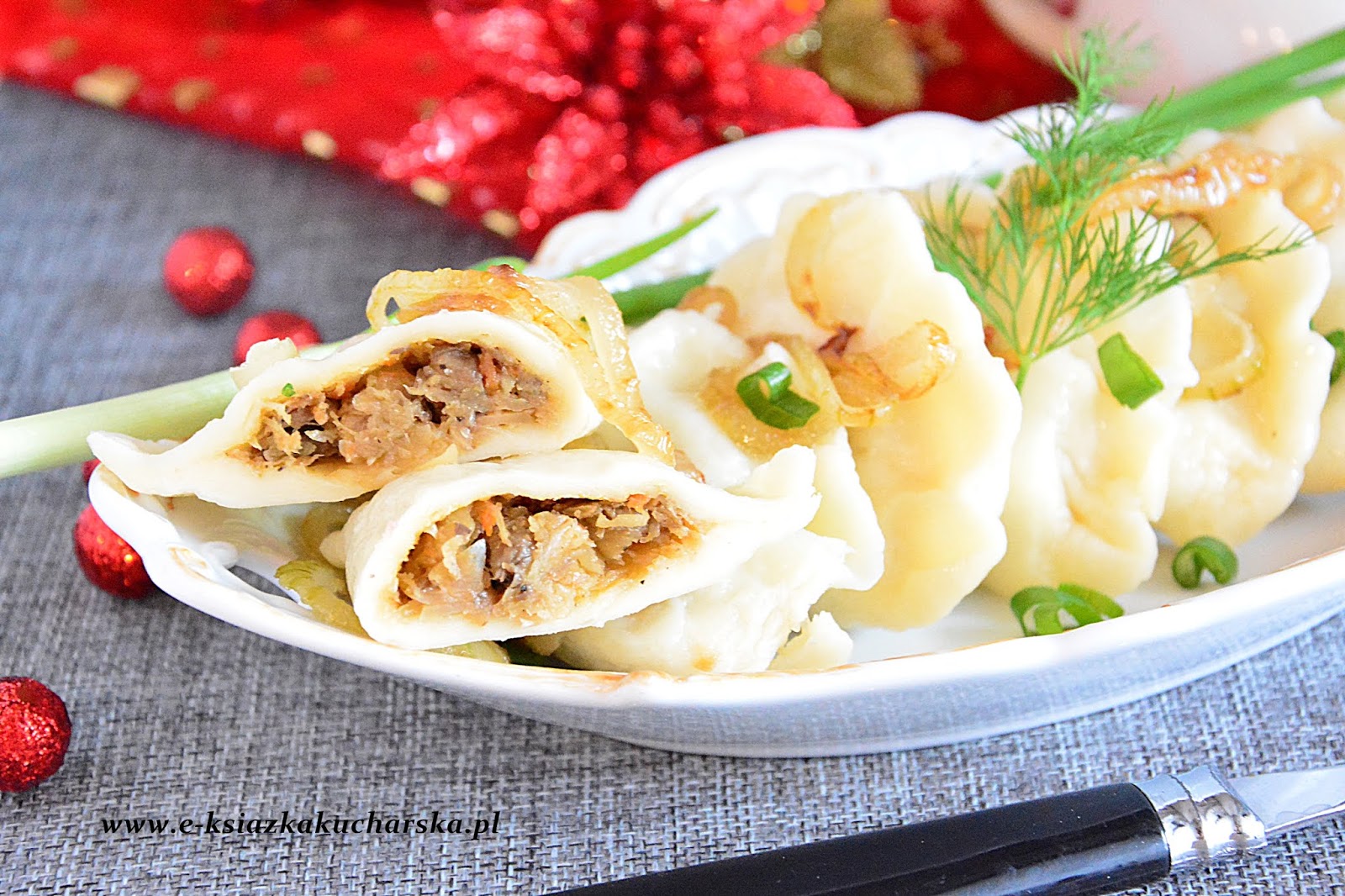 PIEROGI Z KAPUSTĄ I GRZYBAMI, wigilijne MOJA KSIĄŻKA KUCHARSKA