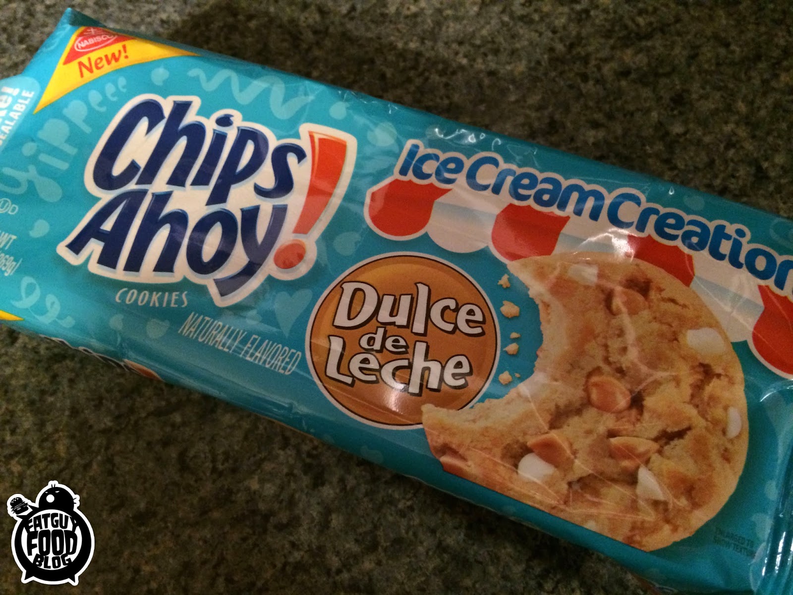 FATGUYFOODBLOG Triple Cookie review! Chips Ahoy Ice Cream Creations!